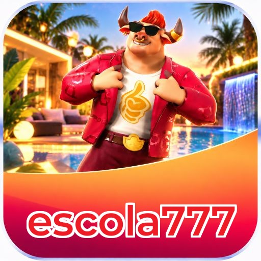 Interface da plataforma escola777 mostrando slots populares e bônus de boas-vindas